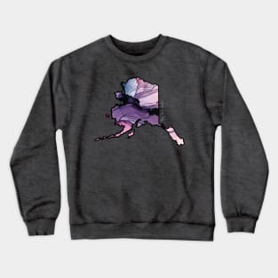 Pink Alaska Crewneck Sweatshirt